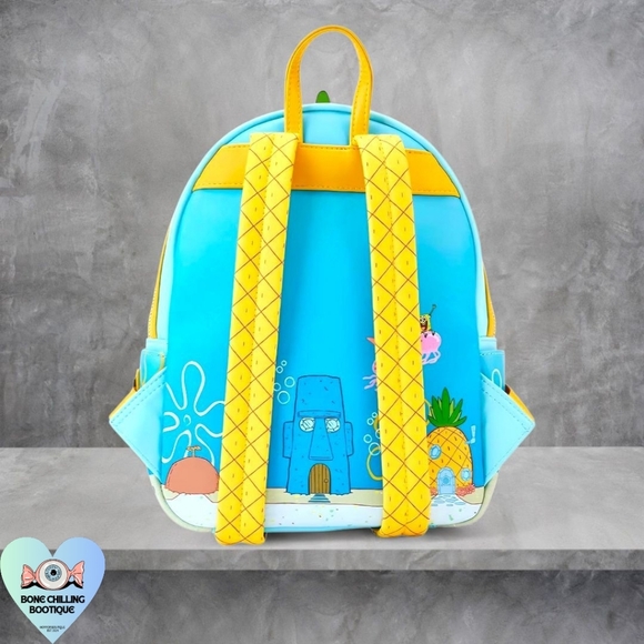 NWT Loungefly Spongebob Squarepants Pineapple House Backpack ?
